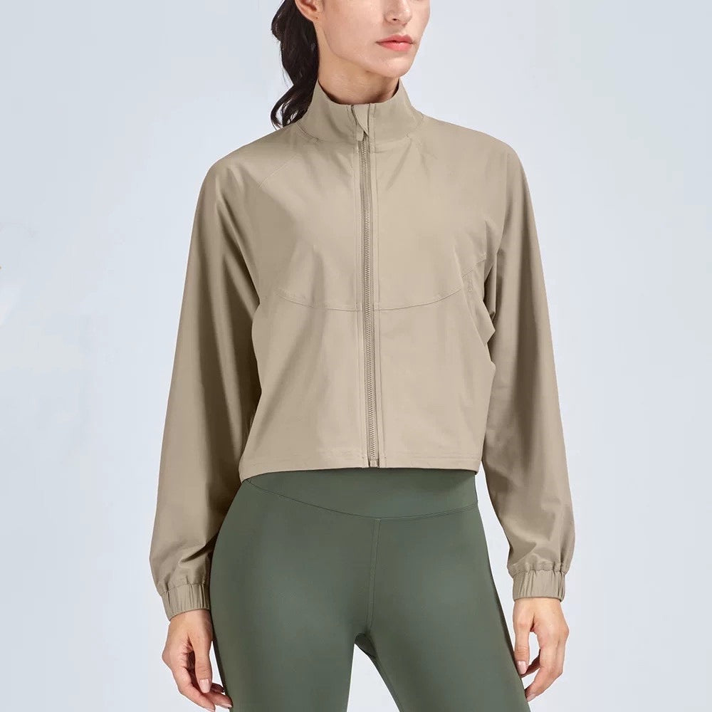 Cropped 2024 running jacket