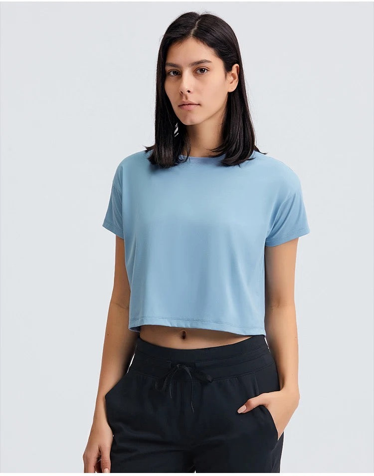 Yoga Shirt blue