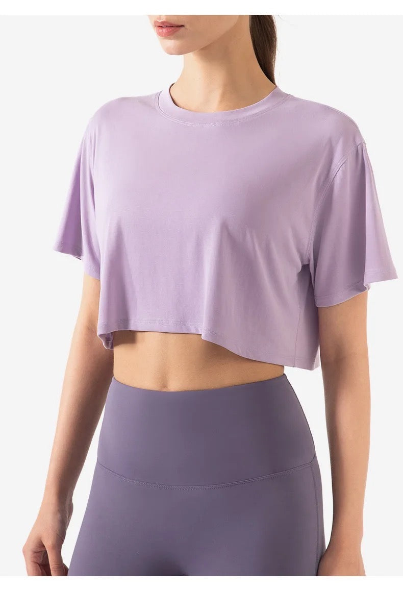 Pia Yoga Shirt purple