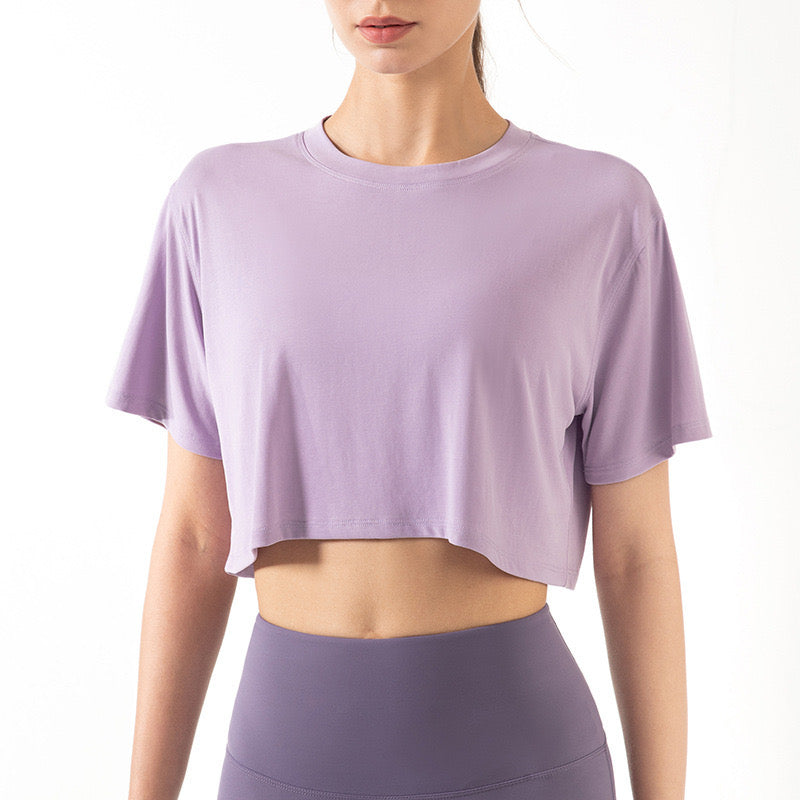 Pia Yoga Shirt purple