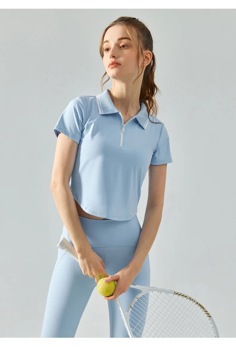 Kate Tennis Shirt Sky Blue