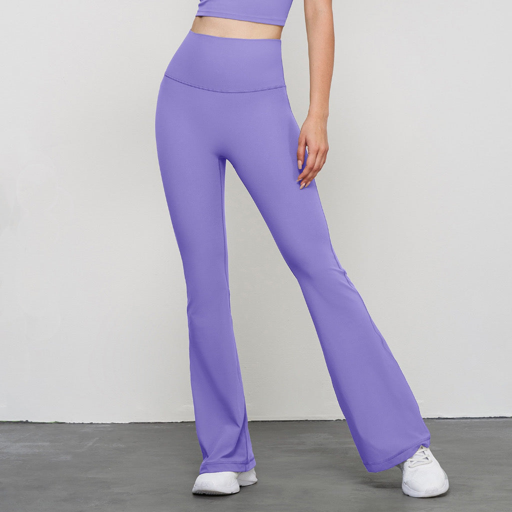 Candace Flared Pants Purple