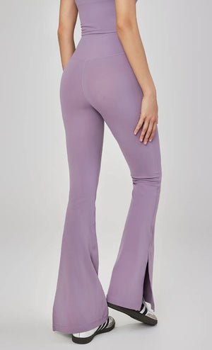 Ruth Flared Pants Purple