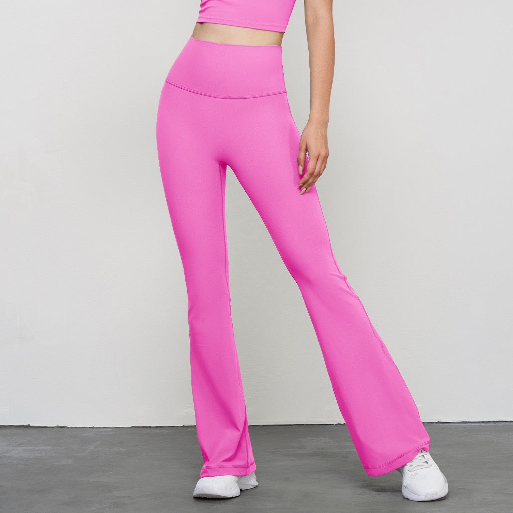 Candace Flared Pants Pink