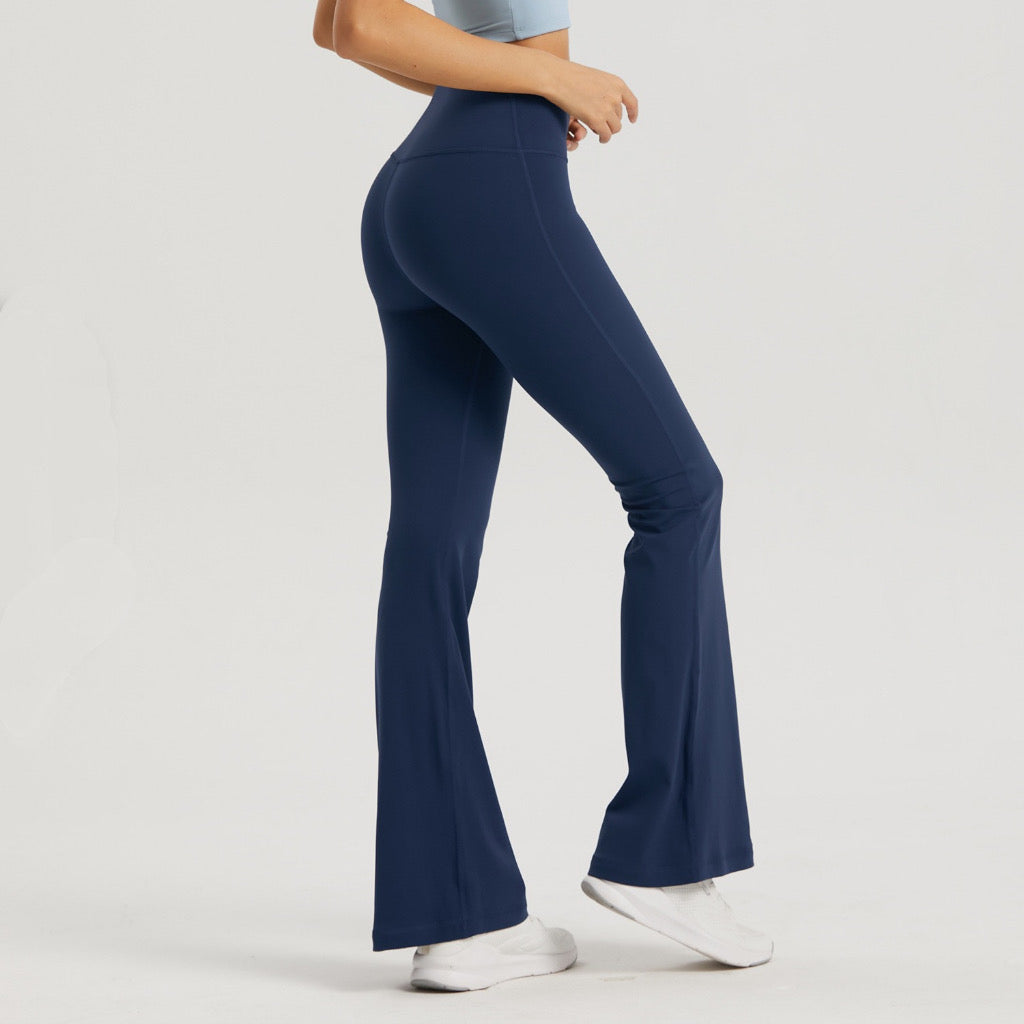 Candace Flared Pants Navy Blue