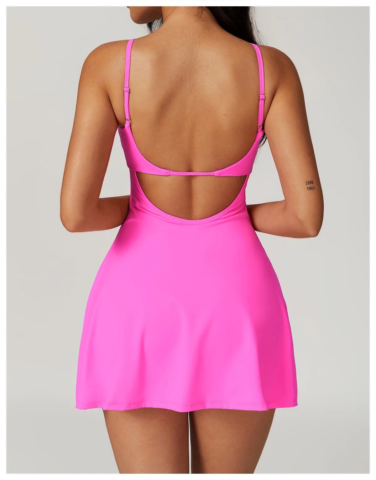 Haley Tennis Dress Pink