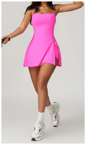 Haley Tennis Dress Pink