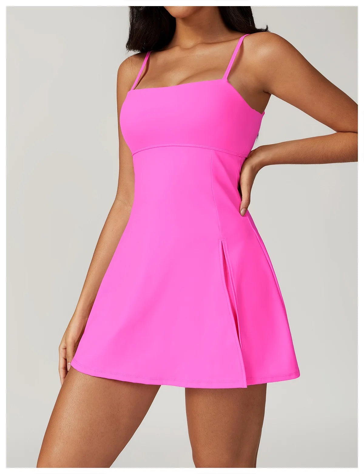 Haley Tennis Dress Pink