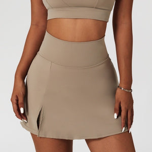 Sandra Yoga Skirt (2n1) Oat