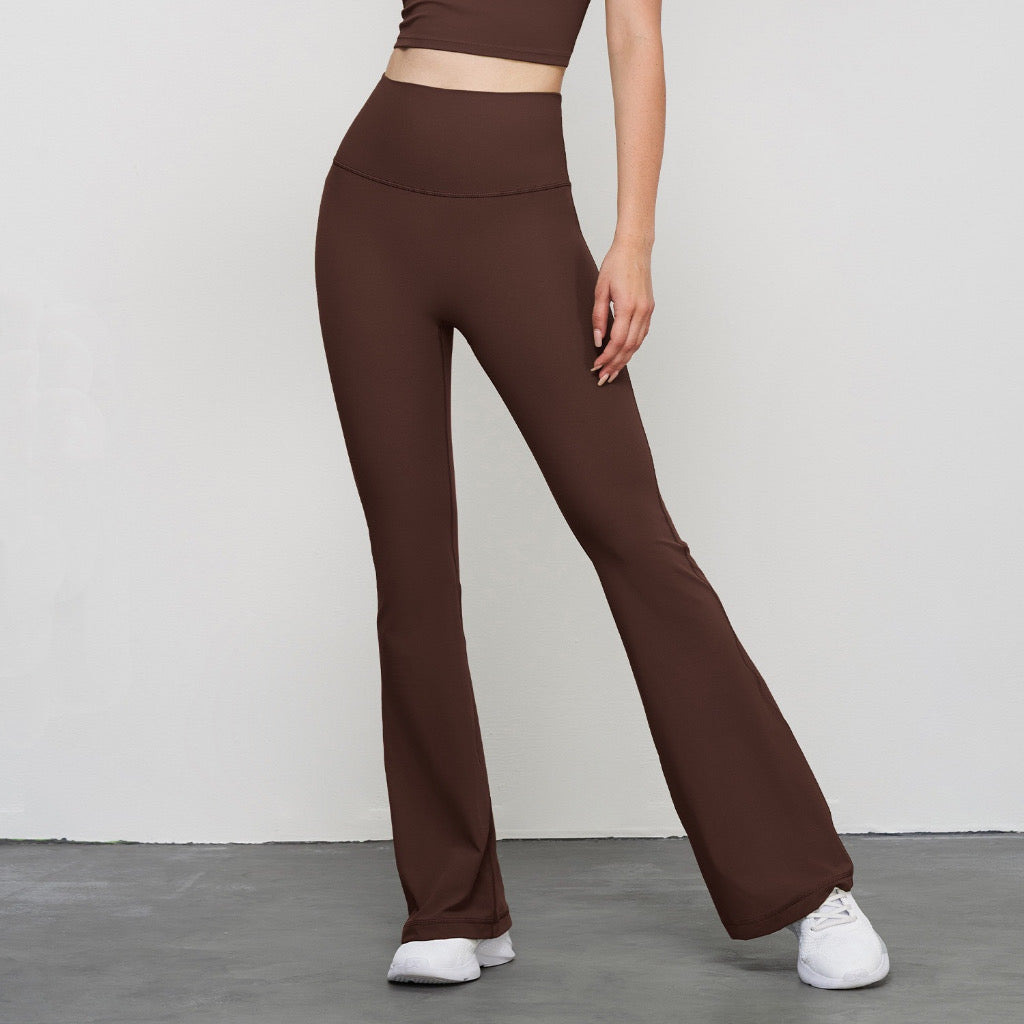 Candace Flared Pants Brown