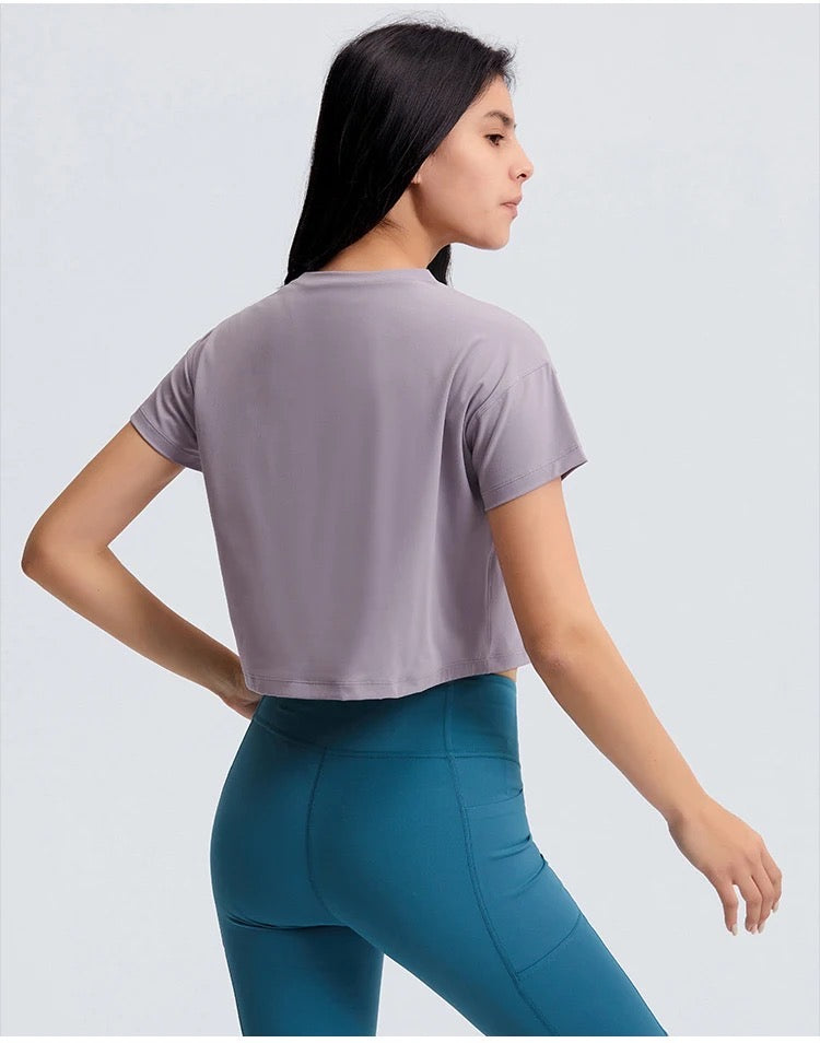 Yoga Shirt purple