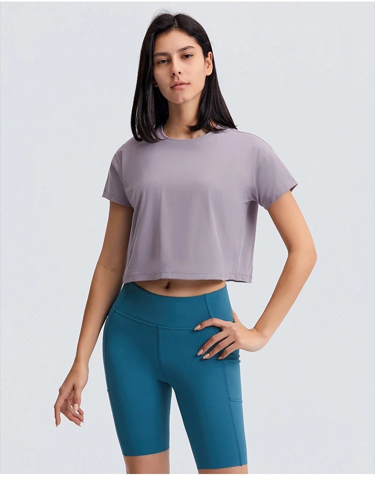 Yoga Shirt purple