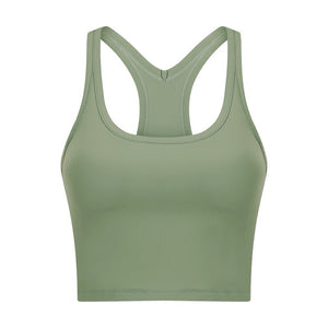 Helena racerback green