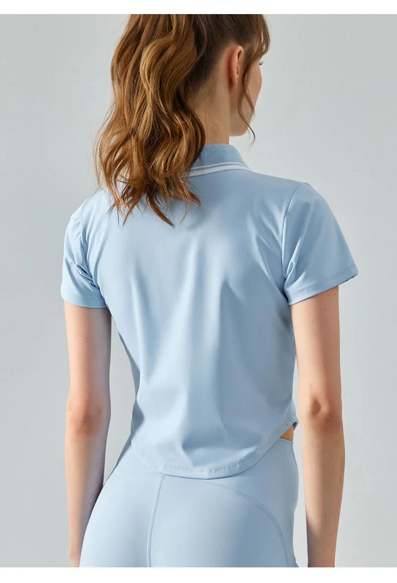 Kate Tennis Shirt Sky Blue