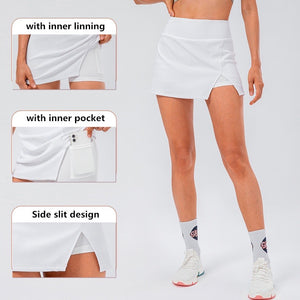 Yen Yoga Skirt (2n1) White