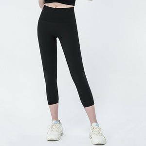 Buttery Cropped Leggings Black