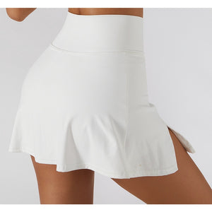 Sandra Yoga Skirt (2n1) White