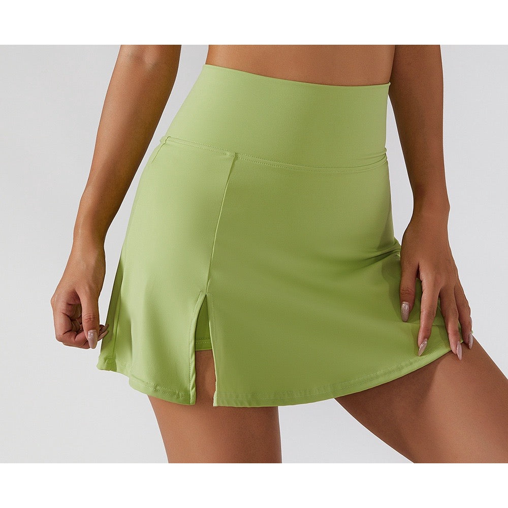 Sandra Yoga Skirt (2n1) Green